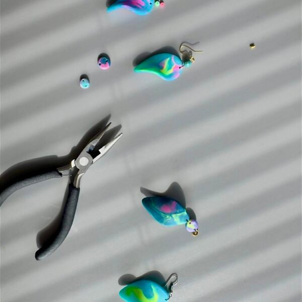 MoodyLab Aurora Earring Creation Process Made in Finland