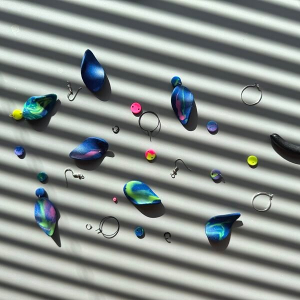 MoodyLab Aurora Earring Creation Process Made in Finland